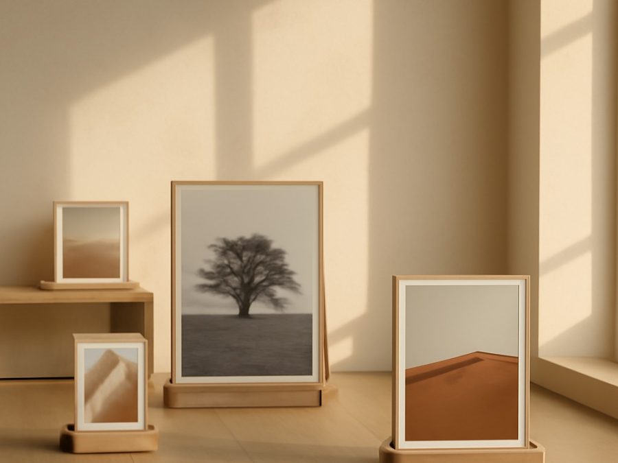 Designeri preferă suporturile pentru poze în locul pereților de galerie