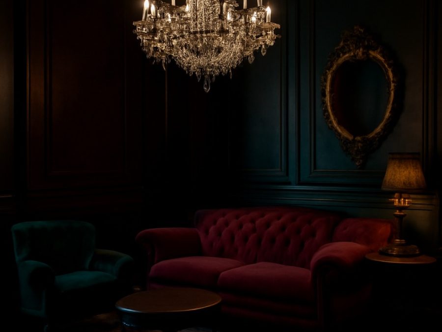 Gothic Glamor Interiors Inspired by Movie Trends în Interior Design