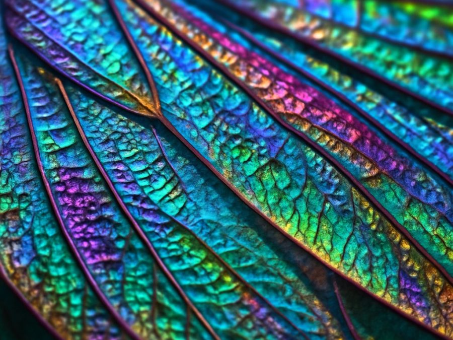 Aripi de insecte iridescente în portretele macro ale lui Chris Perani