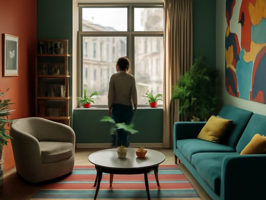 Apartament din Londra decorat cu modele și culori variate, transformat în 8 săptămâni
