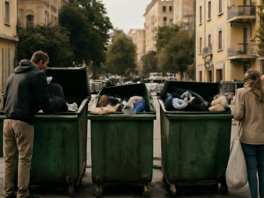 Residents fill nearly four dumpsters during College Area Dumpster Day