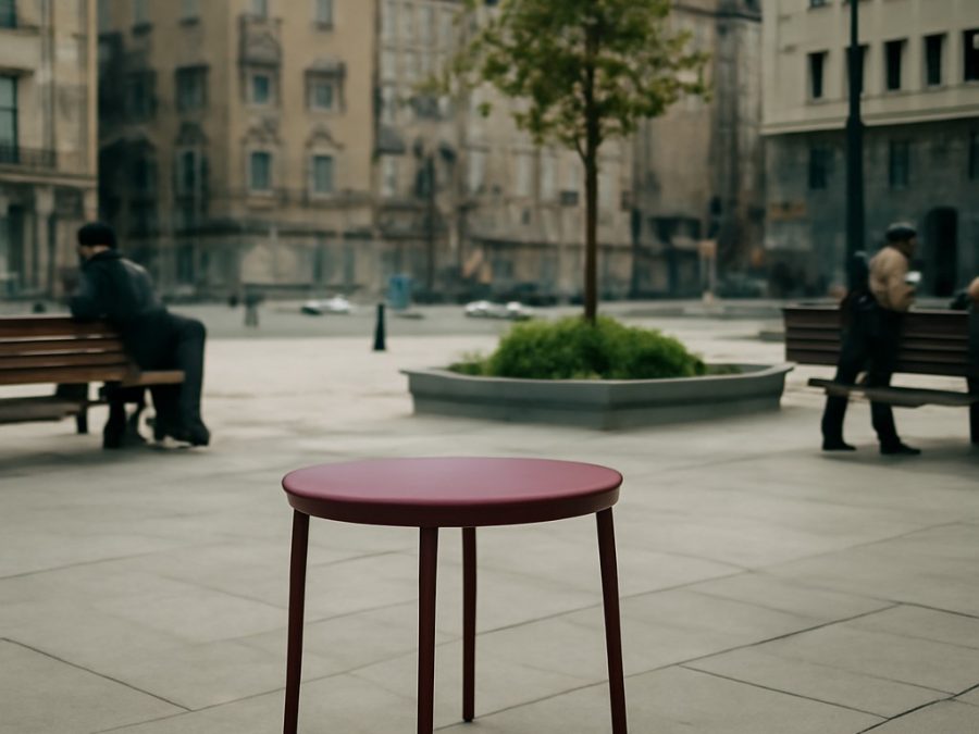 IKEA lansează o masă laterală de 40 de dolari în culoarea roșu vin