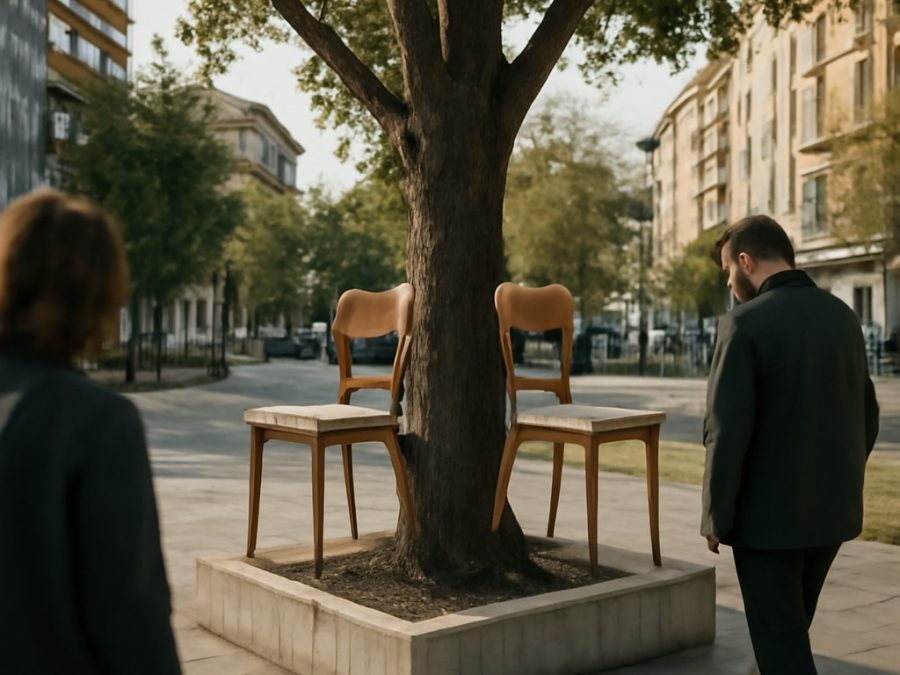 Primul livad de mobilier din Marea Britanie crește scaune direct din copaci