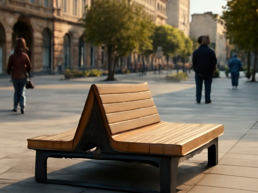 Un scaun convertibil vizual impresionant cu mecanism ascuns