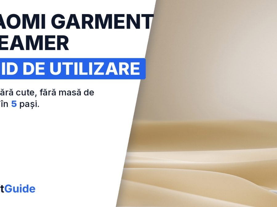 Textilele din casă, fără cute: draperii, fețe de masă și perne cu aparatul cu abur Xiaomi