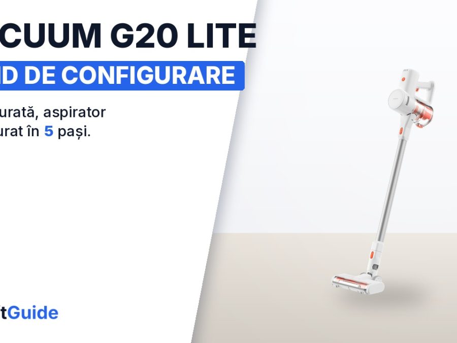 Aspirator vertical discret, pe perete: cum integrezi și folosești Xiaomi G20 Lite acasă