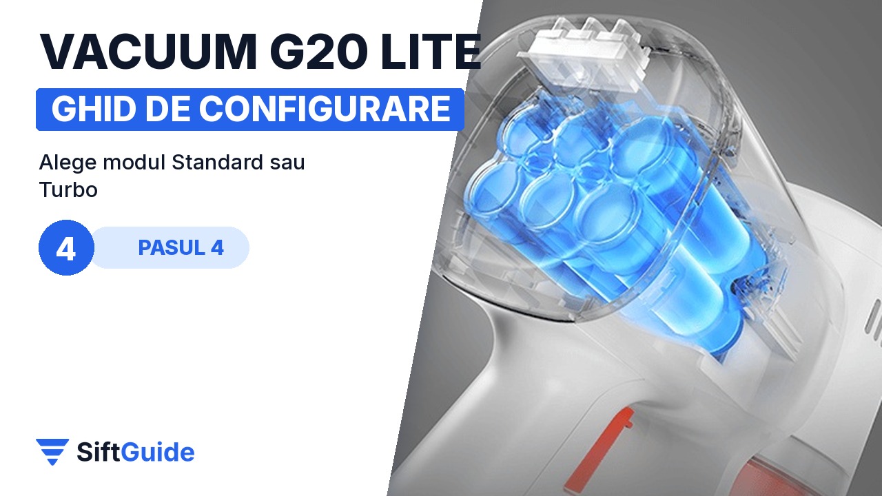 Curățarea canapelei cu duza 2-în-1 a aspiratorului Xiaomi G20 Lite