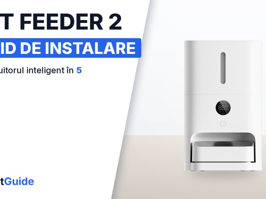 Colțul de hrănire al pisicii, integrat în design: instalarea Xiaomi Smart Pet Food Feeder 2