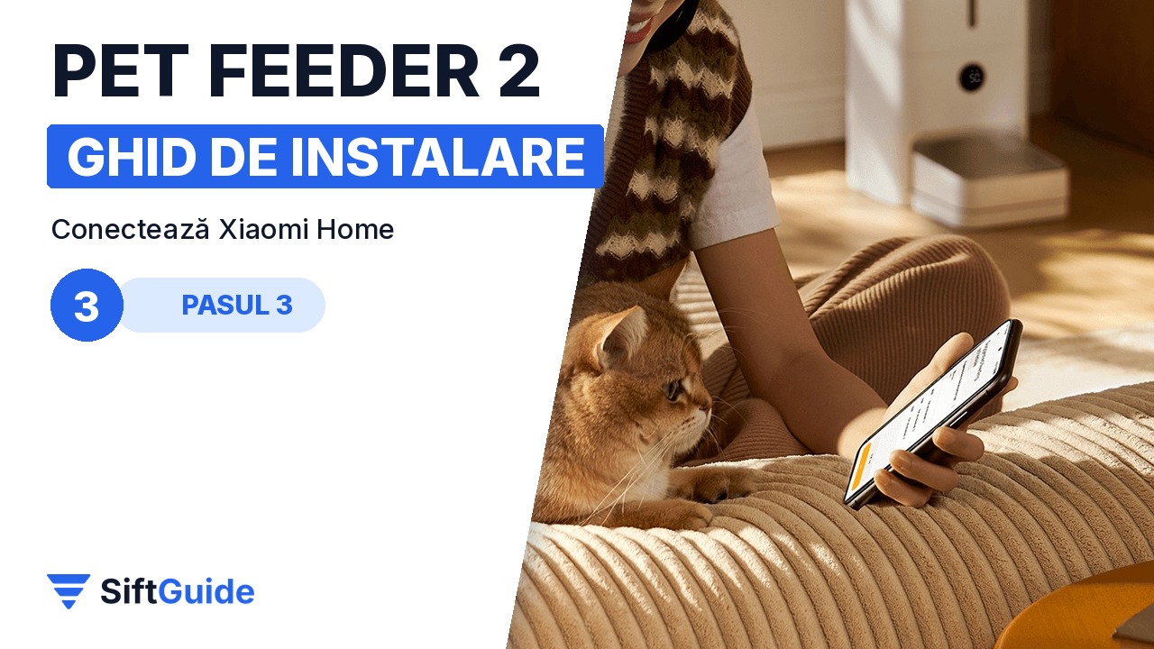 Programul de hrănire setat din Xiaomi Home
