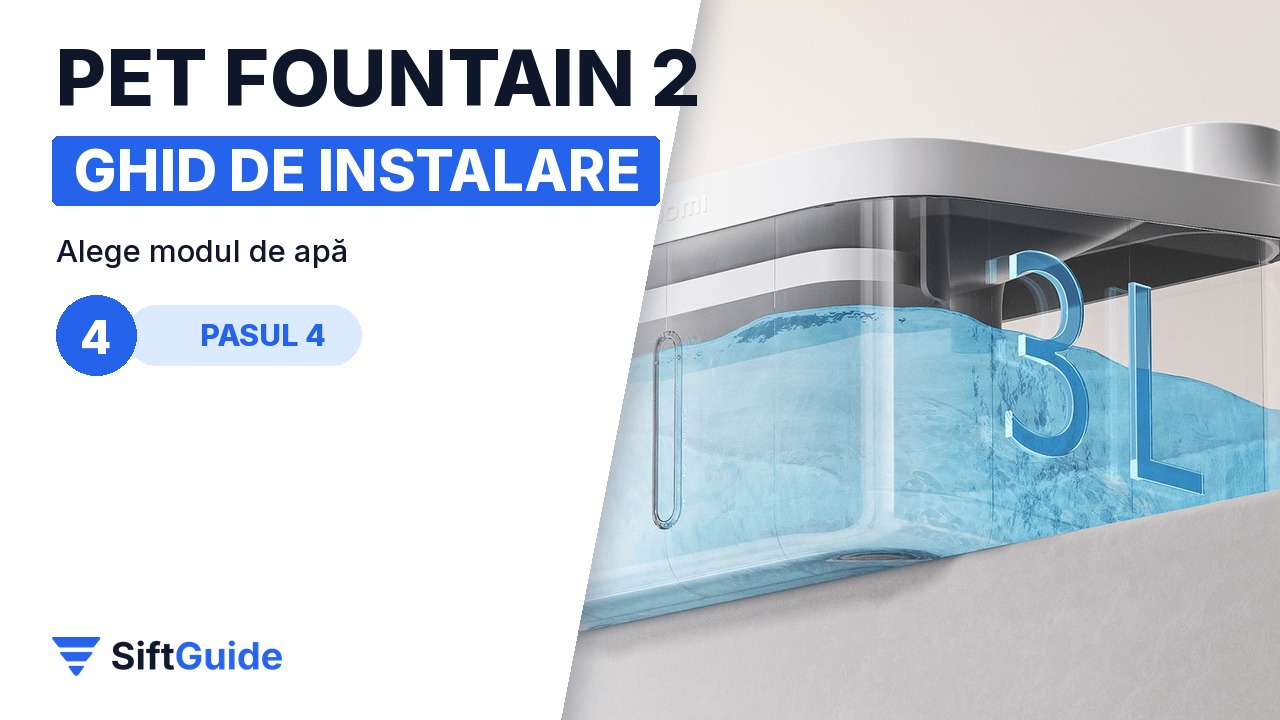 Funcționare silențioasă a fântânii în dormitor