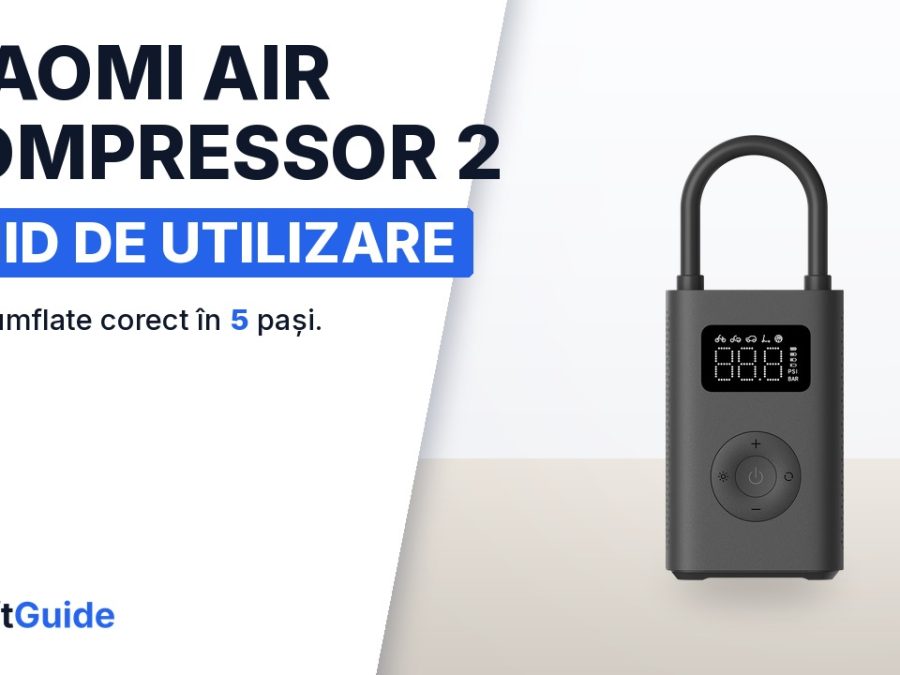 Ordine pe hol și în garaj: compresorul compact Xiaomi Air Compressor 2 și cum îl folosești (ghid în 5 pași)