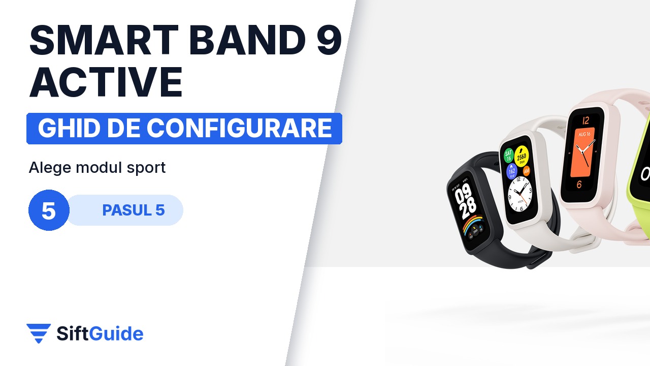 Moduri sport pe brățara Xiaomi Smart Band 9 Active