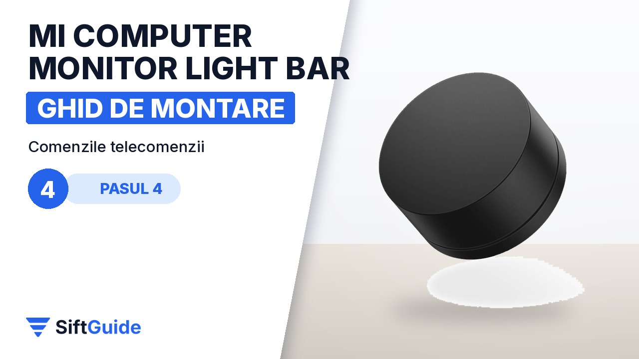 Telecomanda wireless rotativă a lămpii Mi Computer Monitor Light Bar