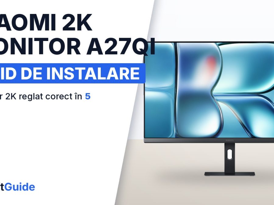 Monitorul Xiaomi 2K A27Qi într-un birou minimalist: instalare și reglaj în 5 pași