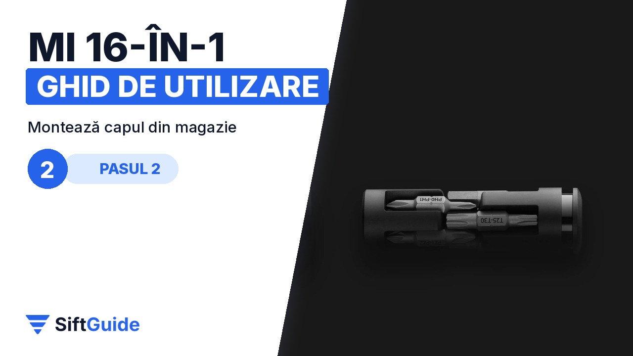 Magazia pop-up a șurubelniței Mi 16-în-1
