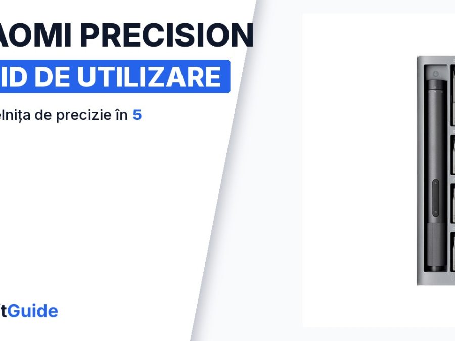 Montaj precis pentru decorațiuni: șurubelnița electrică Xiaomi