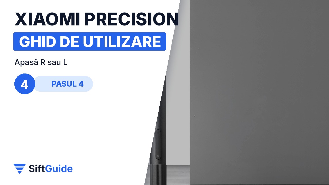Control precis R/L la montajul decorativ