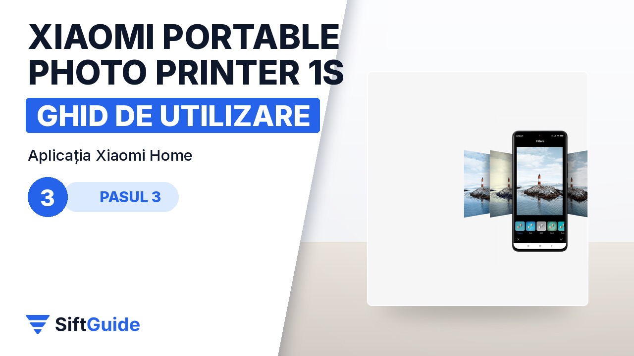 Editarea pozei în aplicația Xiaomi Home de pe telefon
