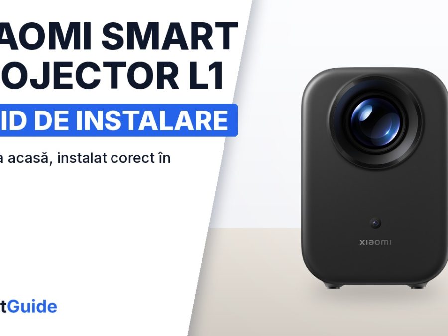 Living fără televizor: cum integrezi proiectorul Xiaomi Smart Projector L1 în amenajare