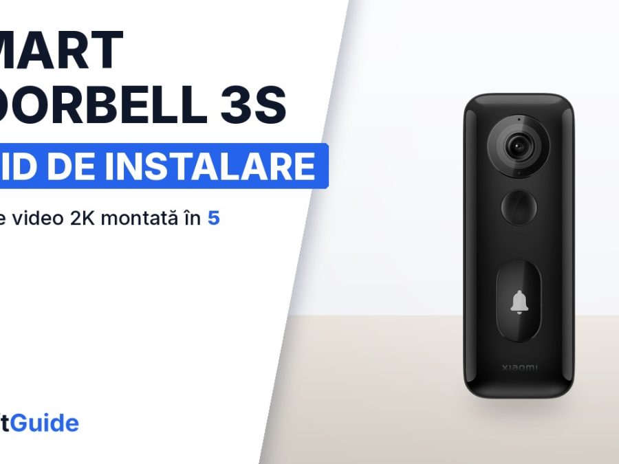 Intrarea casei, discretă și smart: cum integrezi soneria video Xiaomi Smart Doorbell 3S