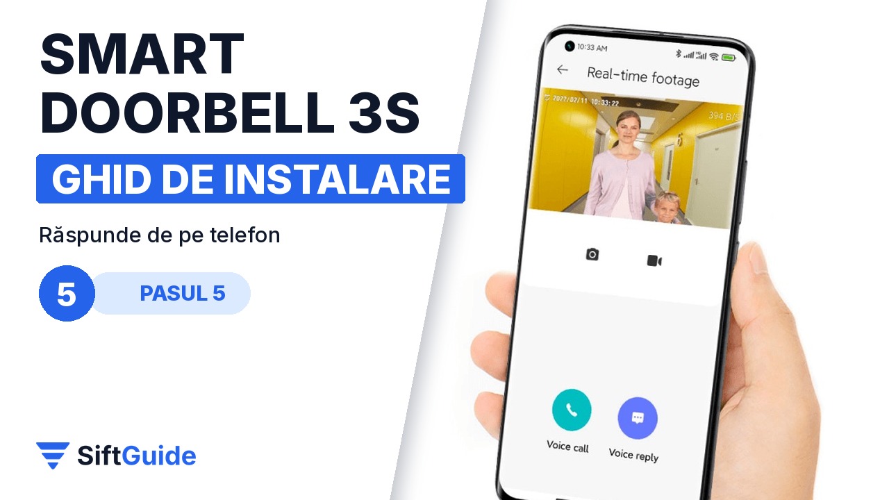 Telefon cu apel de la soneria video Xiaomi