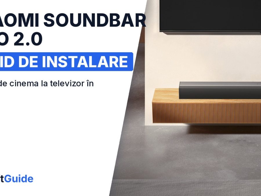 Xiaomi Soundbar Pro 2.0 în designul livingului: instalare în 5 pași